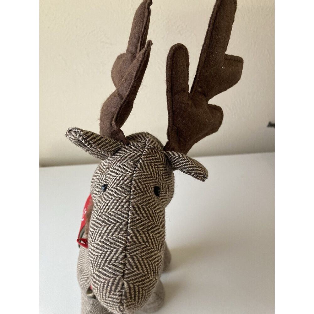VIN. Fun Farm Christmas Reindeer Plush Stuffed. 18 Inches Tall